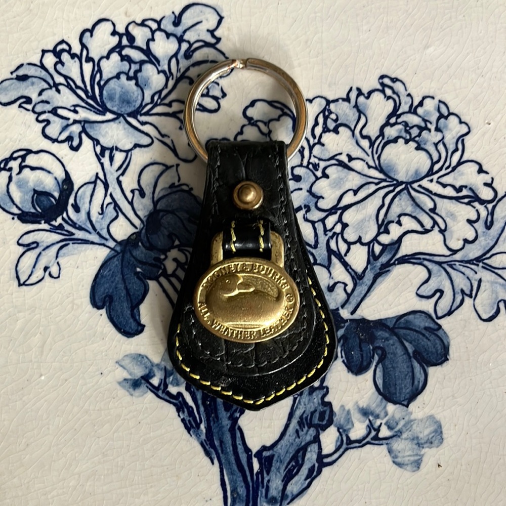 Dooney and Bourke logo key chain